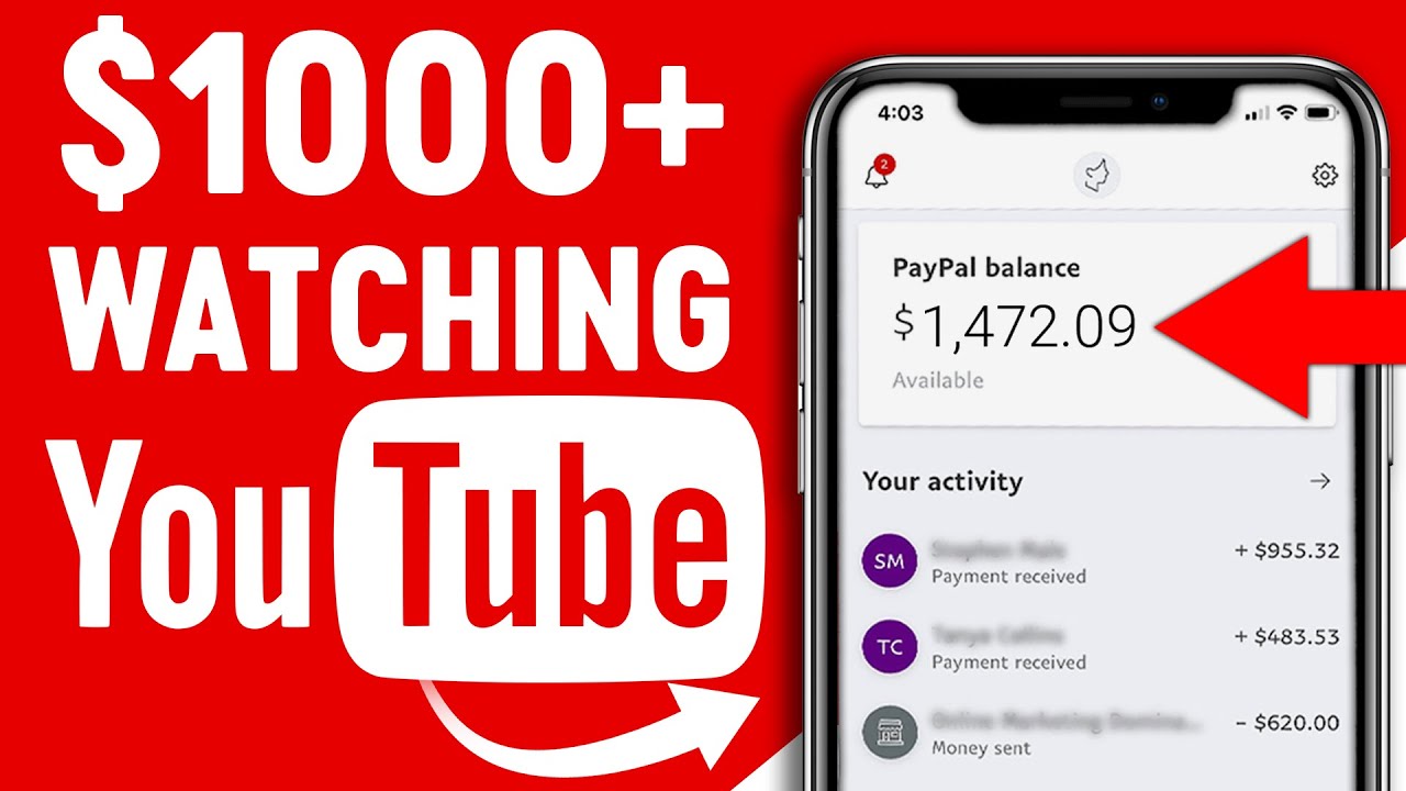 Descubra o link surpreendente que te permite ganhar dinheiro apenas assistindo vídeos no YouTube!